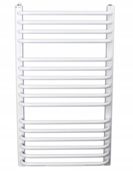 shumee Kopalniški radiator SUN z obešalnikom za brisače 93x55 cm bel