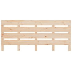 Vidaxl Posteljno vzglavje 180x3x80 cm trdna borovina