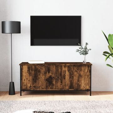 Vidaxl vidaXL TV stojalo dimljeno hrastovo 102x35x45 cm