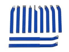 GEKO Noži za struženje 10x10mm, set 11 kosov G01241
