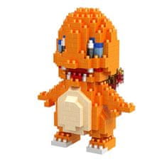 LNO Mikro kocke v obliki Pokemon: Charmander