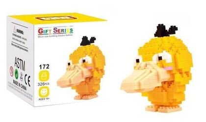 LNO Mikro kocke v obliki Pokemon: Psyduck