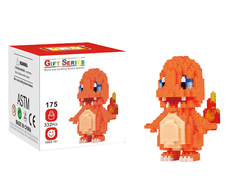 LNO Mikro kocke v obliki Pokemon: Charmander