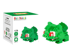 LNO Mikro kocke v obliki Pokemon: Bulbasaur