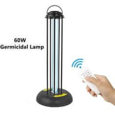 Kitajc UVC svetilka za dezinfekcijo 60W z ozonom - germicidna s časovnikom, zamikom vklopa