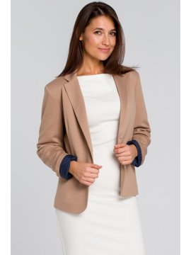 Style Stylove Ženski formalni suknjič Helainete S154 bež