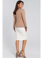 Style Stylove Ženski formalni suknjič Helainete S154 bež L