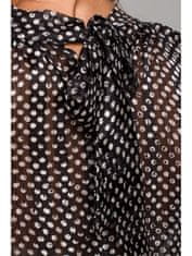 Style Stylove Ženska bluza Fenifach S235 črno-zlata S