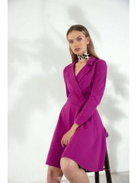 makover Ženska mini obleka Clariwse K138 rubin