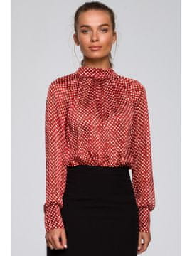 Style Stylove Ženska bluza Fenifach S235 rdeča