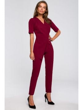 Style Stylove Ženski kombinezon Danbrald S241 bordo