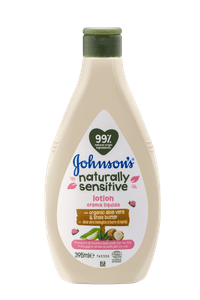  Johnson's baby Naturally Sensitive losjon, 395 ml