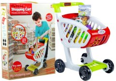 Lean-toys Nakupovalni voziček z dodatki