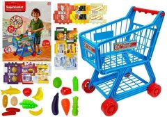 shumee Market Voziček 34 elementov Otroški nakupovalni