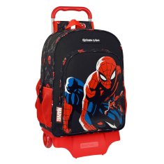 Spiderman Hero šolski nahrbtnik, s kolesi, 33 x 42 x 14 cm