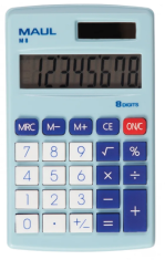 MAUL žepni kalkulator M8, moder (ML7261034)