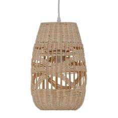BigBuy Stropna svetilka 21,5 x 21,5 x 34,5 cm Kovinska krema Ø 21,5 cm