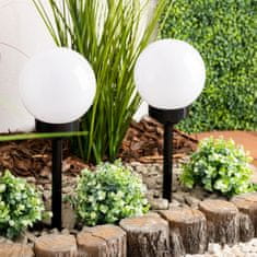 LUMILED Solarna vrtna svetilka LED do zeme ATRIS 15cm