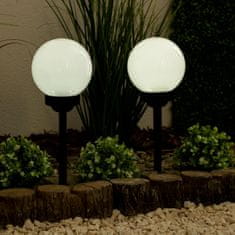 LUMILED Solarna vrtna svetilka LED do zeme ATRIS 15cm