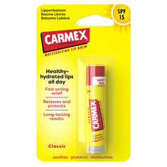 Carmex Classic negovalen balzam za ustnice v stiku, ZF 15, 4,25 g