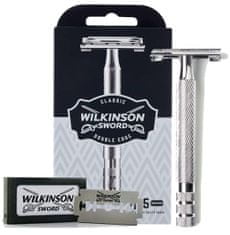 Wilkinson Sword Classic Double Edge premium brivnik in 5 britvic
