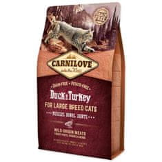 Carnilove CARNILOVE Duck and Turkey Large Breed Cats Muscles, Bones, Joints 2 kg
