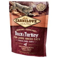 Carnilove CARNILOVE Duck and Turkey Large Breed Cats Muscles, Bones, Joints 400 g