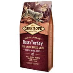 Carnilove CARNILOVE Duck and Turkey Large Breed Cats Muscles, Bones, Joints 6 kg