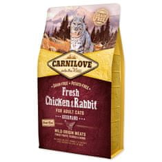 Carnilove CARNILOVE Fresh Chicken & Rabbit Gourmand for Adult cats 2 kg