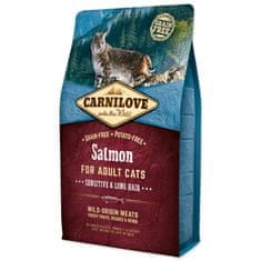 Carnilove CARNILOVE Salmon Adult Cats Sensitive and Long Hair 2 kg