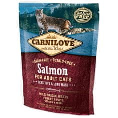 Carnilove CARNILOVE Salmon Adult Cats Sensitive and Long Hair 400 g