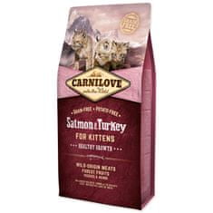 Carnilove CARNILOVE Salmon and Turkey Kittens Healthy Growth 6 kg