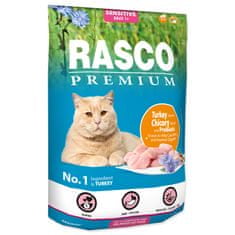 RASCO PREMIUM Granule Sensitive krůtí s kořenem čekanky a probiotiky 400 g