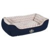 Scruffs Pelíšek Wilton Box Bed modrý L 1 ks