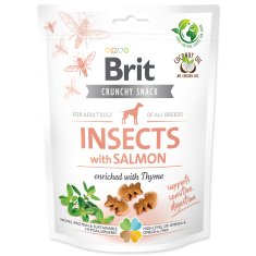 Brit Brit Care Dog Crunchy Cracker. Insects with Salmon enriched with Thyme 200 g