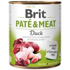Brit Konzerva BRIT Paté & Meat Duck 800 g