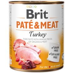 Brit Konzerva BRIT Paté & Meat Turkey 800 g