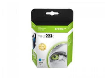 TB print Ink. kaz. TB comp. z Brother LC223 Cyan Novo