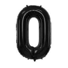 Moja zabava Balon številka 0 črn
