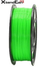 XtendLan PLA filament 1,75mm svetlo zelena 1kg