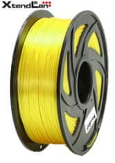 XtendLan PLA filament 1,75mm sijoče rumene barve 1kg
