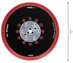 BOSCH Professional podporni krožniki EXPERT Multihole Universal, 150 mm, srednji (2608900007)