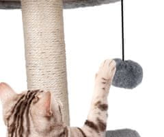 PET Toys mačje drevo in praskalnik za mačke, 180x60x50 cm, 4 nivoji