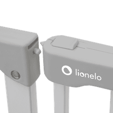 Lionelo TRUUS SLIM otroška ograja, siva