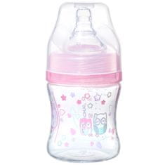 BabyOno Klasik antikolična steklenička, 120 ml, 0m+ , roza