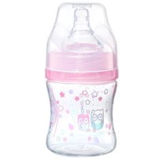 BabyOno Klasik antikolična steklenička, 120 ml, 0m+ , roza