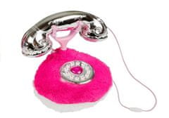 Lean-toys Puhast roza telefon za otroke