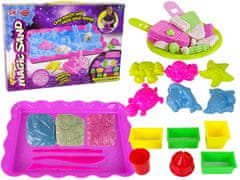 Kruzzel Kreativni pesek - komplet barvnih kalupov