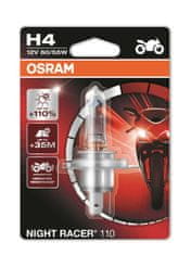 Osram MOTO ŽARNICA HALOGEN H4 64193NR1-01B NIGHT RACER 110 60/55W 12V P43T BLI1