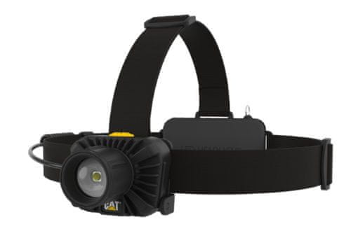 CAT Polnilna naglavna svetilka 800lm CT4305